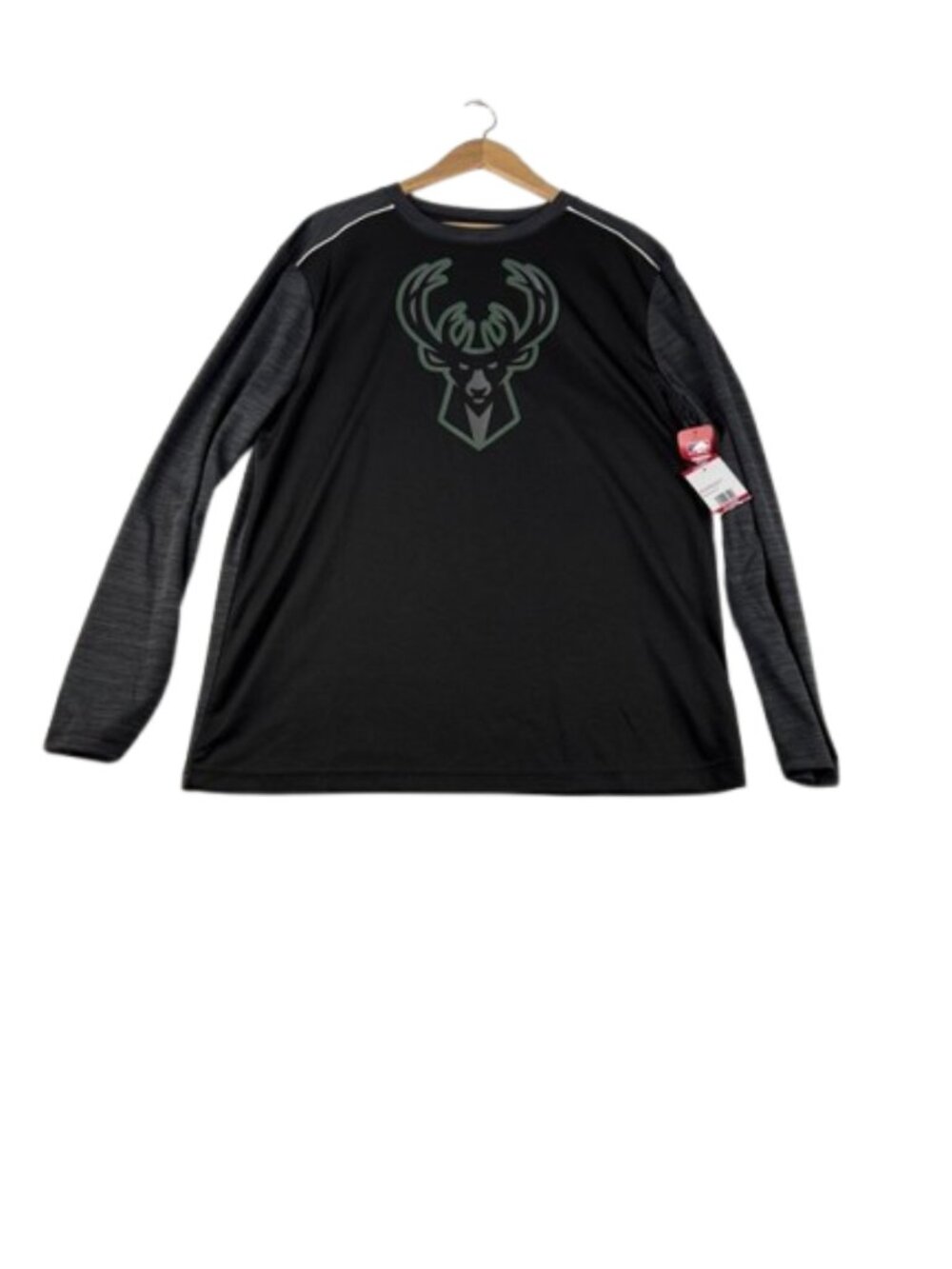 Milwaukee Bucks NBA Long Sleeve Shirt – Men's XL (NWT)